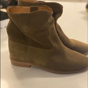 Isabel Marant Crisi Suede Flat Boot